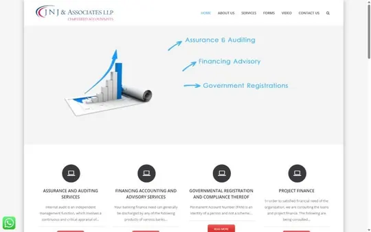 Homepage of J N J & Associates