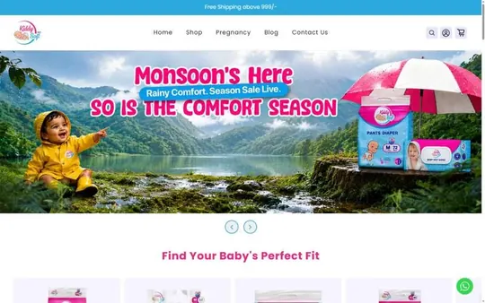 Homepage of KiddySoft