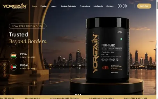 Homepage of YorGain